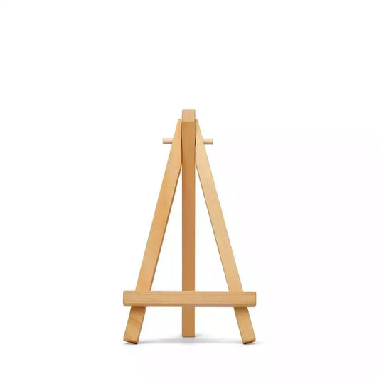 Wooden easel stand