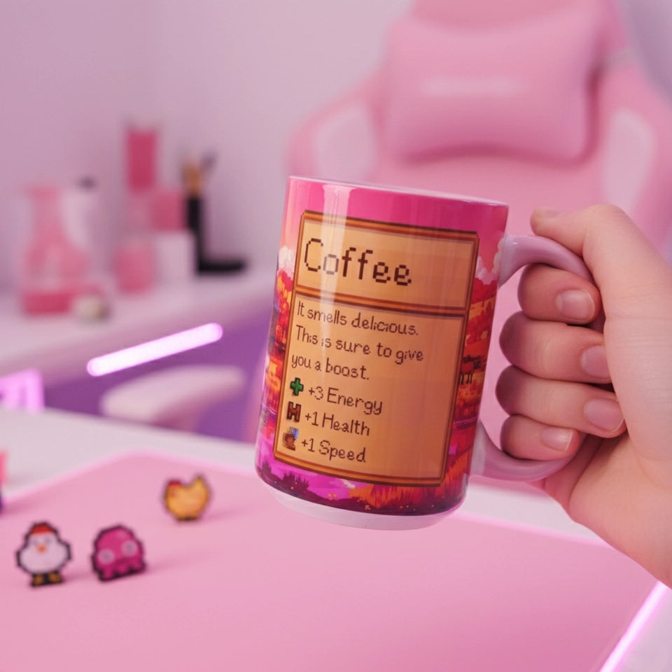 Cozy Gamer Coffee Cup (New)